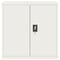 vidaXL File Cabinet White 90x40x130 cm Steel