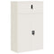 vidaXL File Cabinet White 90x40x145 cm Steel