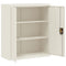 vidaXL File Cabinet White 90x40x145 cm Steel