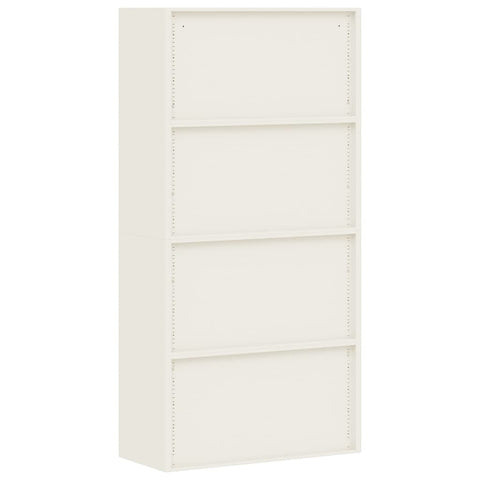 vidaXL File Cabinet White 90x40x220 cm Steel