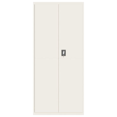 vidaXL File Cabinet White 90x40x240 cm Steel