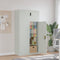 vidaXL File Cabinet Light Grey 90x40x180 cm Steel