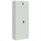 vidaXL File Cabinet Light Grey 90x40x220 cm Steel