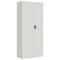 vidaXL File Cabinet Light Grey 90x40x240 cm Steel