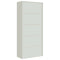 vidaXL File Cabinet Light Grey 90x40x240 cm Steel