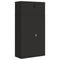 vidaXL File Cabinet Black 90x40x180 cm Steel