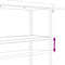 vidaXL File Cabinet Black 90x40x180 cm Steel