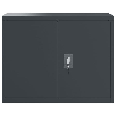 vidaXL File Cabinet Anthracite 90x40x110 cm Steel