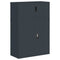 vidaXL File Cabinet Anthracite 90x40x130 cm Steel