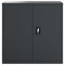 vidaXL File Cabinet Anthracite 90x40x130 cm Steel