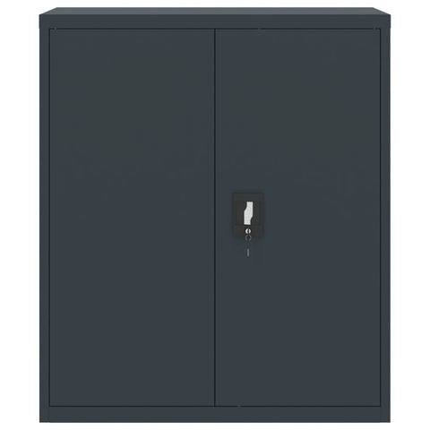 vidaXL File Cabinet Anthracite 90x40x145 cm Steel