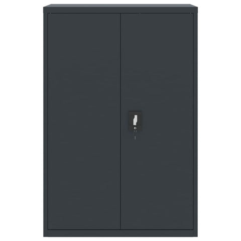 vidaXL File Cabinet Anthracite 90x40x180 cm Steel