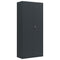 vidaXL File Cabinet Anthracite 90x40x240 cm Steel