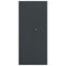 vidaXL File Cabinet Anthracite 90x40x240 cm Steel
