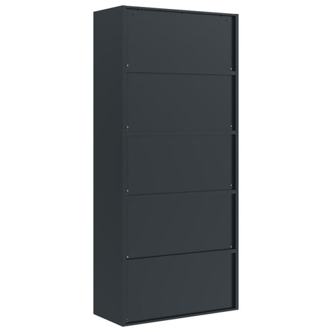 vidaXL File Cabinet Anthracite 90x40x240 cm Steel