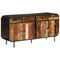 vidaXL Sideboard 140x35x70 cm Solid Wood Reclaimed and Metal