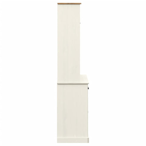 vidaXL Highboard VIGO White 78x40x175 cm Solid Wood Pine