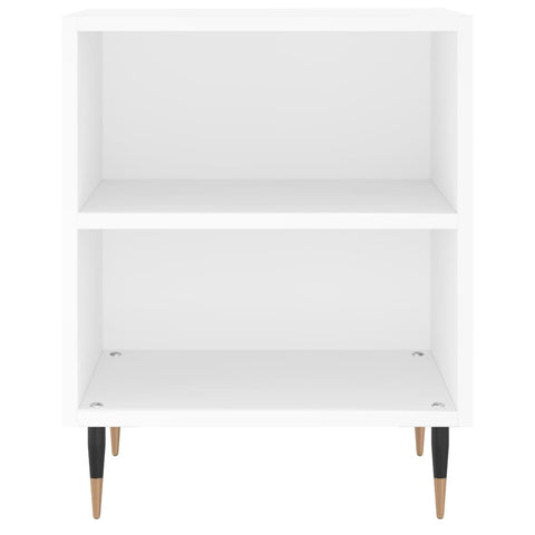 vidaXL Bedside Cabinets 2 pcs White 40x30x50 cm Engineered Wood