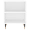 vidaXL Bedside Cabinets 2 pcs White 40x30x50 cm Engineered Wood