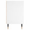vidaXL Bedside Cabinets 2 pcs White 40x30x50 cm Engineered Wood