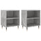 vidaXL Bedside Cabinets 2 pcs Concrete Grey 40x30x50 cm Engineered Wood