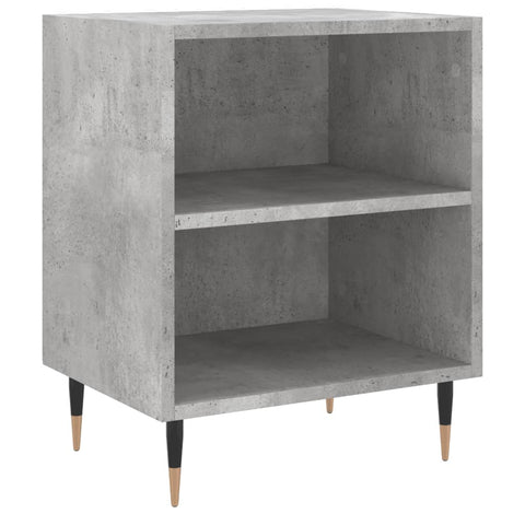 vidaXL Bedside Cabinets 2 pcs Concrete Grey 40x30x50 cm Engineered Wood
