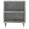vidaXL Bedside Cabinets 2 pcs Concrete Grey 40x30x50 cm Engineered Wood