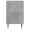 vidaXL Bedside Cabinets 2 pcs Concrete Grey 40x30x50 cm Engineered Wood