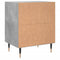 vidaXL Bedside Cabinets 2 pcs Concrete Grey 40x30x50 cm Engineered Wood