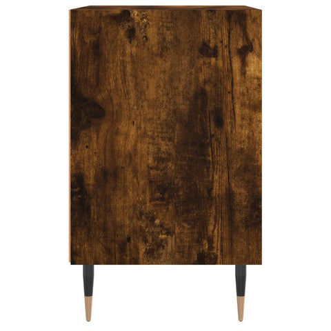 vidaXL Bedside Cabinets 2 pcs Smoked Oak 40x30x50 cm Engineered Wood