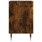 vidaXL Bedside Cabinets 2 pcs Smoked Oak 40x30x50 cm Engineered Wood