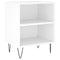 vidaXL Bedside Cabinets 2 pcs White 40x30x50 cm Engineered Wood