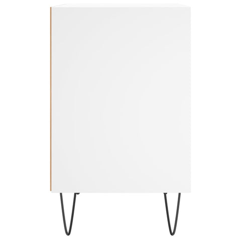 vidaXL Bedside Cabinets 2 pcs White 40x30x50 cm Engineered Wood