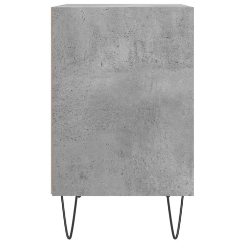 vidaXL Bedside Cabinets 2 pcs Concrete Grey 40x30x50 cm Engineered Wood