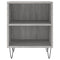 vidaXL Bedside Cabinets 2 pcs Grey Sonoma 40x30x50 cm Engineered Wood