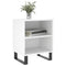vidaXL Bedside Cabinets 2 pcs White 40x30x50 cm Engineered Wood