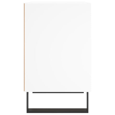 vidaXL Bedside Cabinets 2 pcs White 40x30x50 cm Engineered Wood