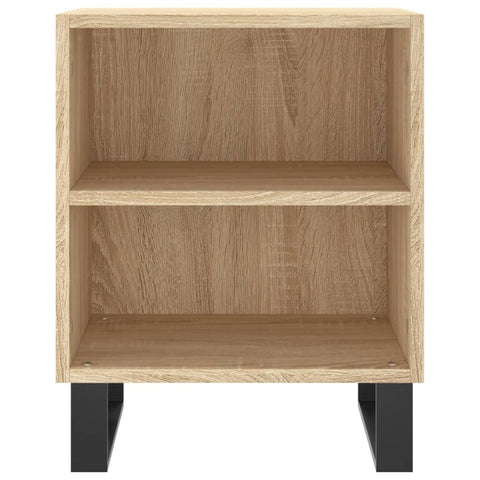 vidaXL Bedside Cabinets 2 pcs Sonoma Oak 40x30x50 cm Engineered Wood