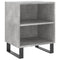 vidaXL Bedside Cabinets 2 pcs Concrete Grey 40x30x50 cm Engineered Wood