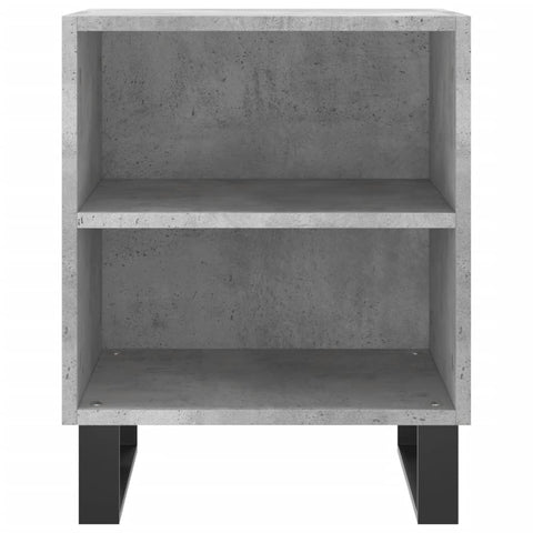 vidaXL Bedside Cabinets 2 pcs Concrete Grey 40x30x50 cm Engineered Wood