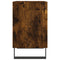 vidaXL Bedside Cabinets 2 pcs Smoked Oak 40x30x50 cm Engineered Wood