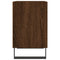 vidaXL Bedside Cabinet Brown Oak 40x30x50 cm Engineered Wood