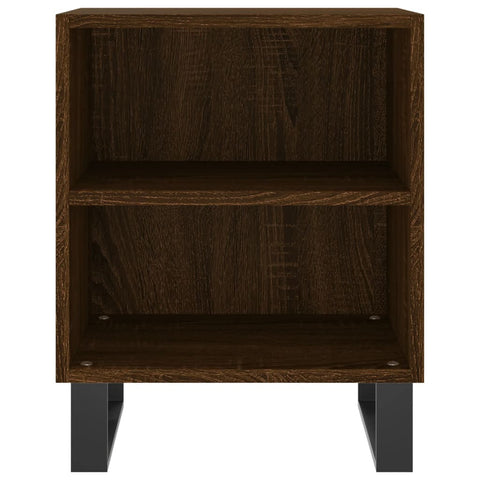 vidaXL Bedside Cabinets 2 pcs Brown Oak 40x30x50 cm Engineered Wood