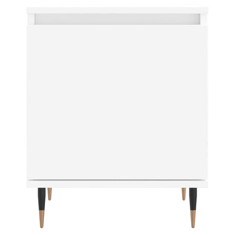 vidaXL Bedside Cabinets 2 pcs White 40x30x50 cm Engineered Wood