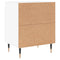 vidaXL Bedside Cabinets 2 pcs White 40x30x50 cm Engineered Wood