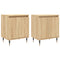 vidaXL Bedside Cabinets 2 pcs Sonoma Oak 40x30x50 cm Engineered Wood