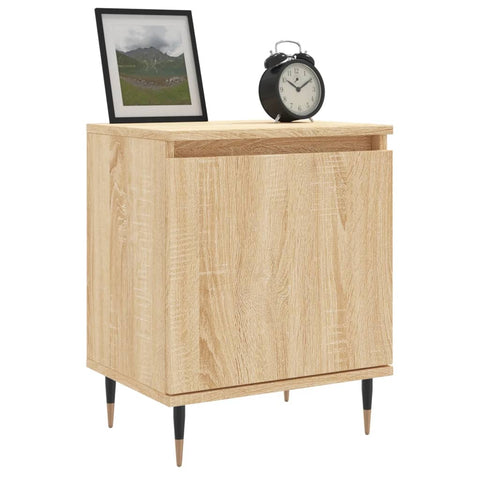 vidaXL Bedside Cabinets 2 pcs Sonoma Oak 40x30x50 cm Engineered Wood
