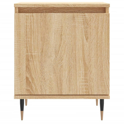 vidaXL Bedside Cabinets 2 pcs Sonoma Oak 40x30x50 cm Engineered Wood