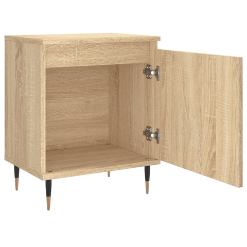 vidaXL Bedside Cabinets 2 pcs Sonoma Oak 40x30x50 cm Engineered Wood