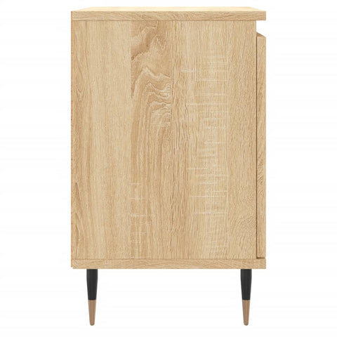 vidaXL Bedside Cabinets 2 pcs Sonoma Oak 40x30x50 cm Engineered Wood